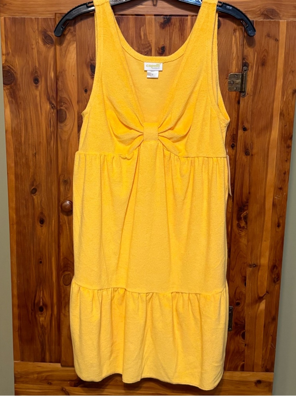 Capelli New York Tiered Terrycloth Dress
